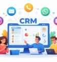 CRM com integração multicanal